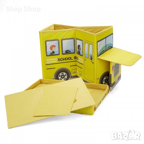 Детски автобус за игра сгъваема табуретка, снимка 2 - Столове - 40121649