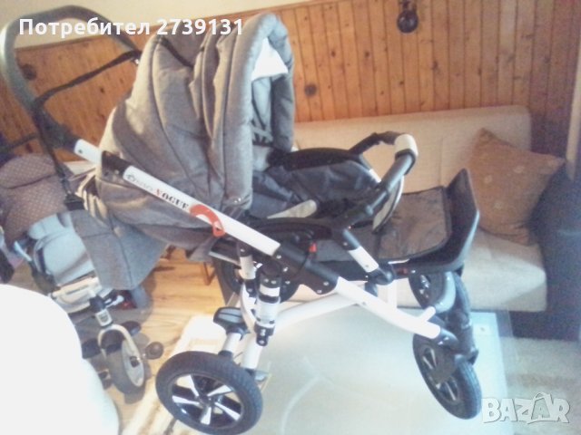 Бебешка количка 2в1, снимка 4 - За бебешки колички - 32419755