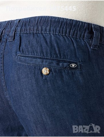 TOM TAILOR / ТОМ ТЕЙЛЪР Къси дънкови панталони за тийнеджъри/момчета/младежи - размер 31 - нови, снимка 4 - Къси панталони - 39461857