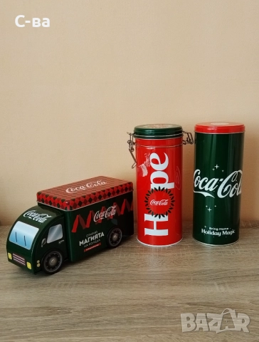 Камионче и кутии на Кока - Кола 