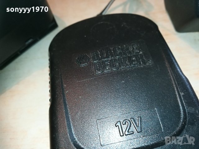 black & decker battery 12v+charger 0805211822, снимка 10 - Винтоверти - 32803682