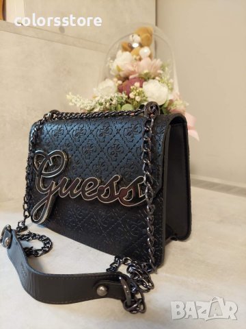 Черна чанта Guess кодSG339, снимка 2 - Чанти - 39852744