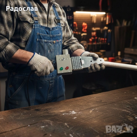 Професионална лепачка за PPR тръби 900W с регулируема температура (50–300°C) – Комплект с куфар, снимка 5 - Куфари с инструменти - 52842267
