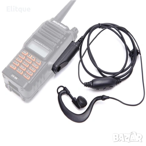 10бр. Хендсфрии за радиостанция Baofeng UV9R, снимка 2 - Друга електроника - 53106469