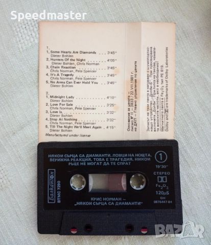 Chris Norman - Some Hearts Are Diamonds, снимка 2 - Аудио касети - 51519003
