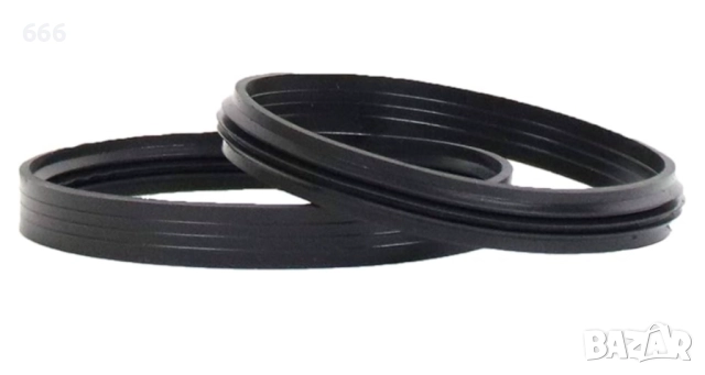 5 броя Силиконово уплътнение за пелетни тръби - За диаметър 100 мм 