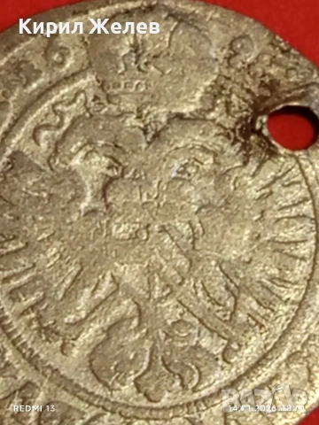 Сребърна монета 3 кройцера 1698г. Леополд първи Австрия уникат 53004, снимка 12 - Нумизматика и бонистика - 53092461