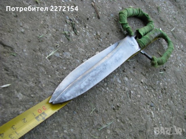 Стара кована абаджийска ножица, снимка 9 - Антикварни и старинни предмети - 29048758