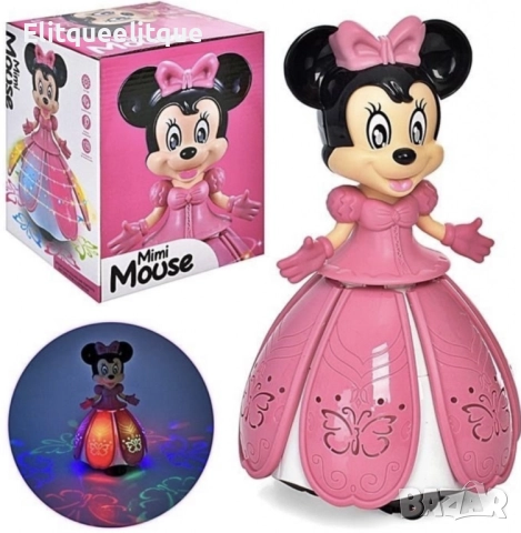 Музикална светеща въртяща се кукла