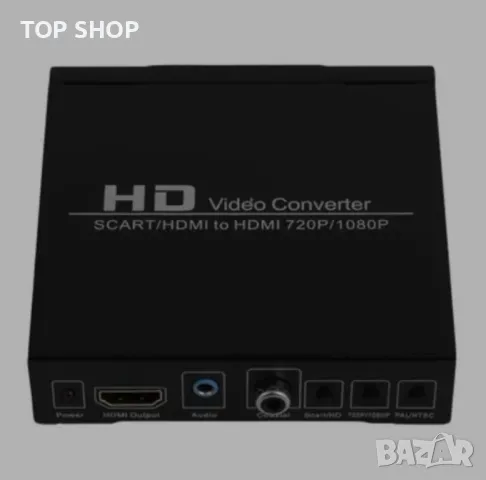 SCART/HDMI към HDMI 720p/1080p конвертор, снимка 8 - Приемници и антени - 48927009