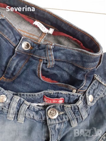 Plein и Liu jo лот-дълги,къси дънки и клин за 7 години 