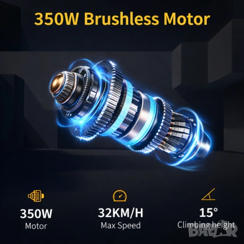 Електрически велосипед/колело HIDOES C5 350W 10.4AH, снимка 3 - Велосипеди - 53193101