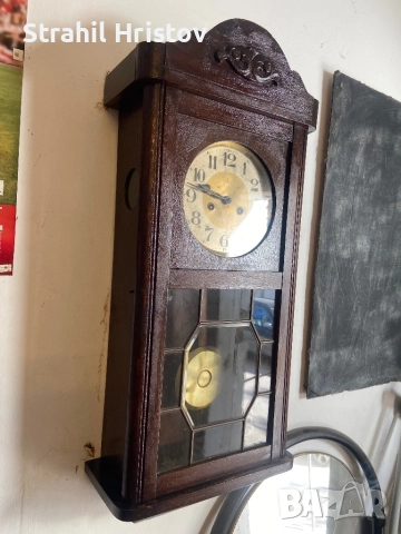 Часовник Gustav Backer, снимка 3 - Антикварни и старинни предмети - 52263073