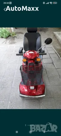 Инвалиден скутер Mobility by Moretti-Italy, снимка 3 - Инвалидни колички - 50393160