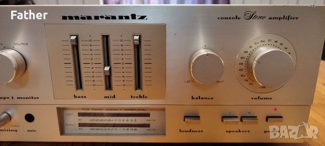 Усилвател Marantz PM410, снимка 4 - Ресийвъри, усилватели, смесителни пултове - 36667446