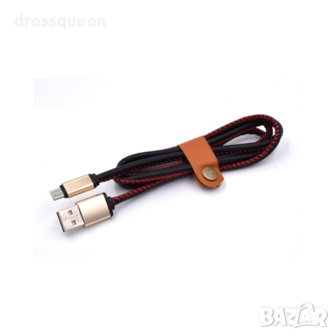 1987 USB кабел за зареждане на смартфони - micro USB към USB , снимка 5 - USB кабели - 44906698