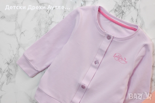 Елегантни блузи за момичета – 100% памук (62–86), снимка 2 - Бебешки блузки - 51968092