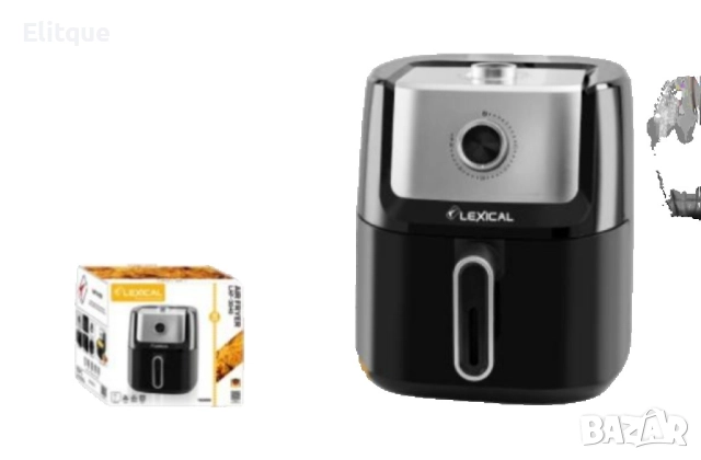 Фритюрник с горещ въздух Lexical Airfryer LAF-3040, снимка 9 - Други - 52869421