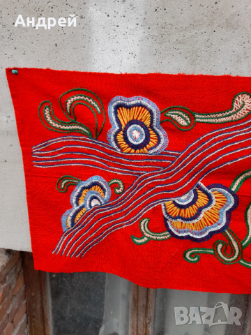 Старинен ковьор,покривка за стена #250, снимка 2 - Антикварни и старинни предмети - 44898736