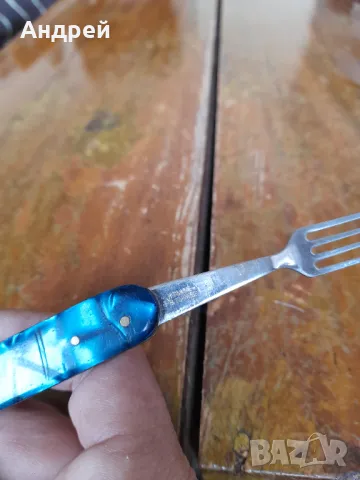 Стар джобен нож,ножче,ножка #105, снимка 6 - Други ценни предмети - 49676016