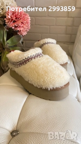 UGG BRAID *HERITAGE NATURAL SLIPPERS обувки UGG Tazz*36/41, снимка 3 - Дамски ежедневни обувки - 52749587