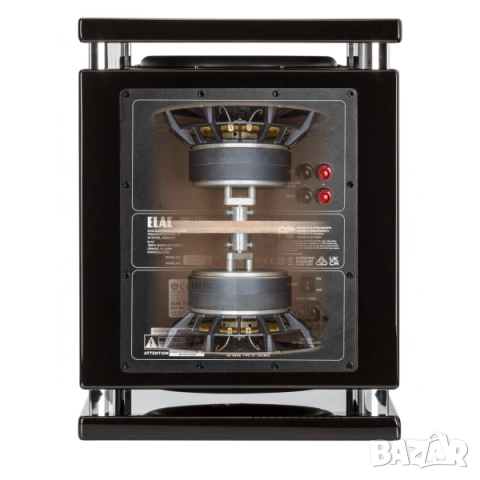 Свръх мощен домашен суб Elac 2080d 2x25см  35кг 500w, снимка 2 - Тонколони - 52345223