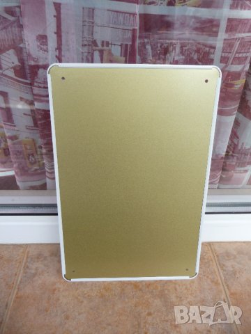 Метална табела храна мъфини кексчета за любимия любимата, снимка 3 - Други - 43454308