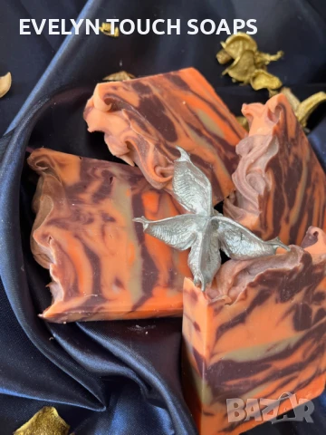 натурален сапун Тиквен Спайс, снимка 4 - Козметика за тяло - 51104855