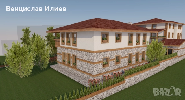 Уникален имот с готов проект за къща за гости – с. Долно Драглище, снимка 14 - Къщи - 51812950