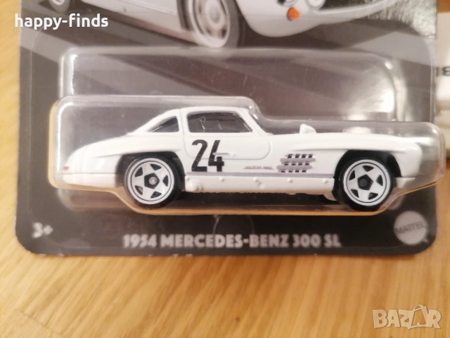 Hot Wheels 1954 Mercedes-Benz 300 SL от серия Vintage Racing Club, №1/6., снимка 2 - Колекции - 52970838