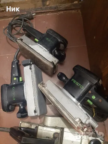 Виброшлайфи Фесто и ренде Метабо, снимка 5 - Други инструменти - 49798398