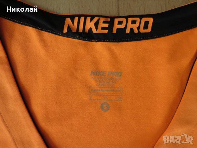 NIKE PRO SS V-NECK, снимка 3 - Тениски - 37353849