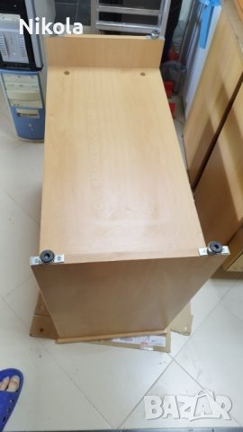 Бюро 80/40см цбят бук , помощна офис маса 3бр, снимка 11 - Бюра - 40786699