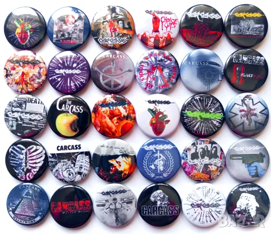 Значки на Carcass