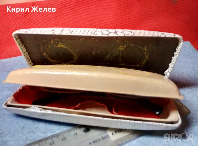 ВИНТИДЖ АРТ СТИЛ ХЕЛИОМАТИК ОЧИЛА с КЪРПИЧКА и КРАСИВ КАЛЪФ 47741, снимка 11 - Слънчеви и диоптрични очила - 47512341