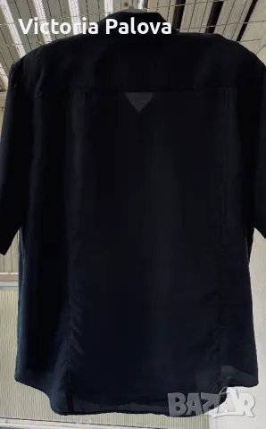 Копринена риза голям размер MILANO M SPORT, снимка 6 - Ризи - 49874677