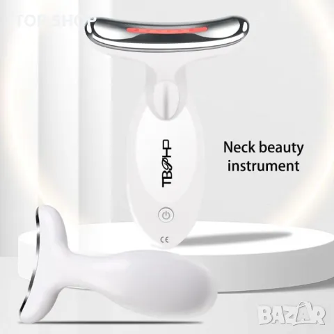 TBPHP Електрически стягащ масажор за лице и шия, снимка 3 - Масажори - 49249287