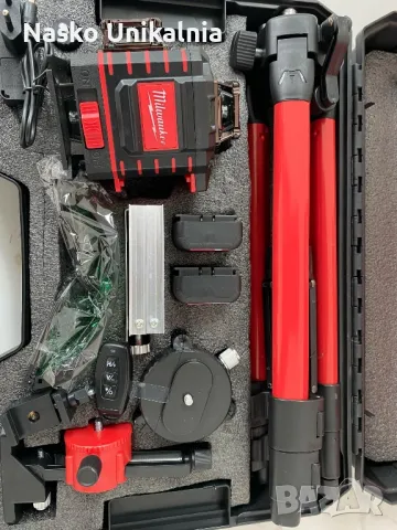 Лазарен Нивелир Milwaukee , снимка 6 - Измервателни инструменти - 49356577