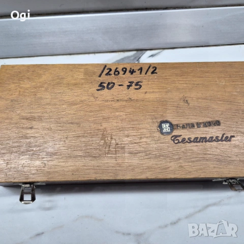 Микрометър 50-75 TESA , снимка 4 - Стругове - 36542539