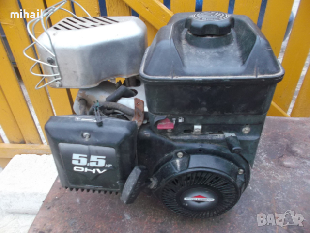 Бензинов двигател BRIGGS & STRATTON 5.5 к.с  на части, снимка 3 - Градинска техника - 44844028