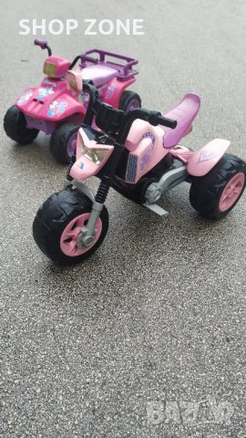 ATV - Детски електрически мотор с акумулатор - Polaris Princess 400 , снимка 10 - Коли, камиони, мотори, писти - 35032202