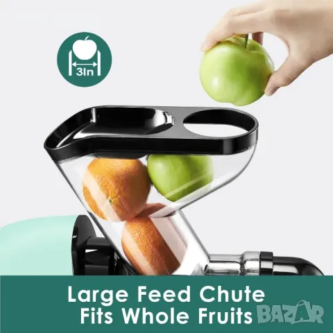 Студенопресоване - сокоизтисквачка Fretta с 2 скорости и тих двигател, снимка 2 - Сокоизстисквачки и цитрус преси - 49866449