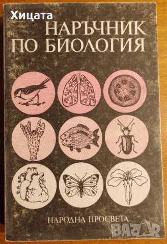 Наръчник по биология,Народна просвета,1981г.320стр.
