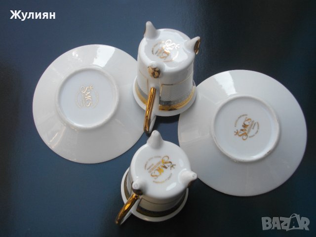  ЛОТ ПОРЦЕЛАНОВИ ЧАШИ С ЧИНИЙКИ SMCS GERMANY , снимка 7 - Антикварни и старинни предмети - 39629555