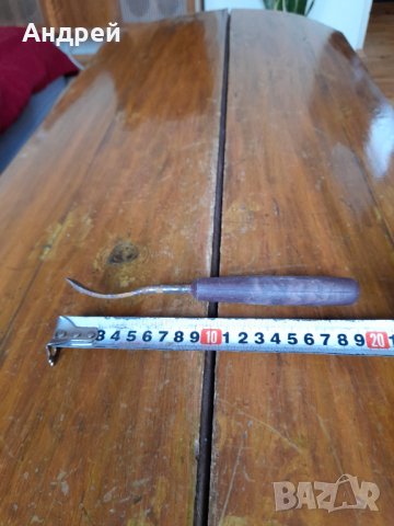Старо длето за дърворезба, снимка 2 - Други ценни предмети - 34928026