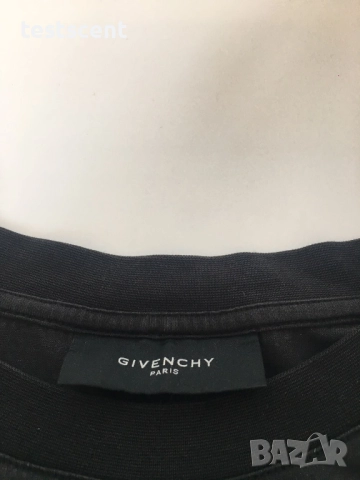 €305 Автентична мъжка тениска Givenchy Tee Statue Oversized M Medium Black , снимка 5 - Тениски - 52119074