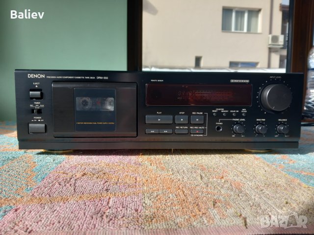 DENON DRM-550 Stereo Cassette Deck , снимка 4 - Декове - 43913243