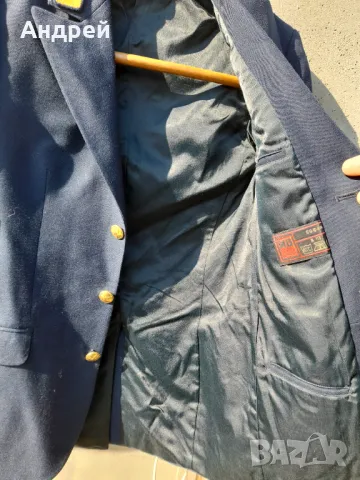 Стара куртка,сако БДЖ, снимка 5 - Антикварни и старинни предмети - 49842042