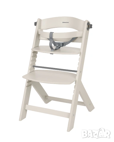 Дървен стол за храненe Nordy Light Beige С БЕЗПЛАТНА ДОСТАВКА , снимка 3 - Столчета за хранене - 53569935