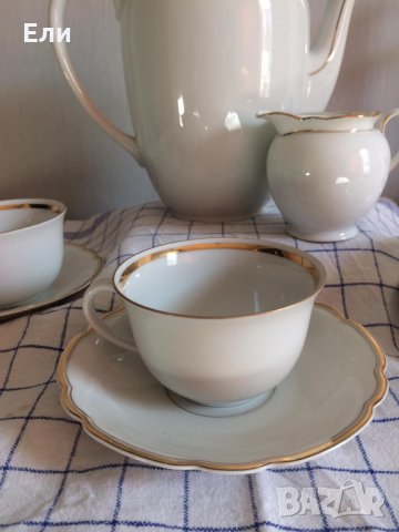 Немски костен порцелан, снимка 4 - Антикварни и старинни предмети - 35481641